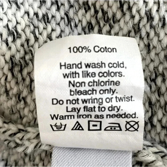 MADEWELL | Marled Knit Midland 100% Cotton Open Cardigan Sweater Size S - Picture 12 of 12